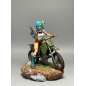 Bulma en Motocicleta | Figura 3D Premium by Lucas Pérez