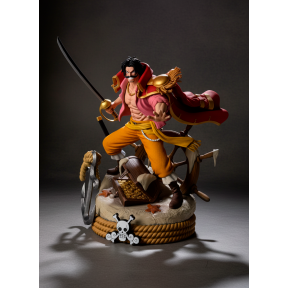 Figura de Gol D. Roger One Piece – Escultura 3D pintada a mano