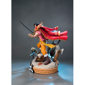 Figura de Gol D. Roger One Piece – Escultura 3D pintada a mano